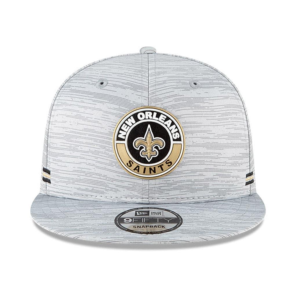 New Era Caps New Orleans Saints New Era NFL 2020 Sideline 9FIFTY Snapback Hat - Grey