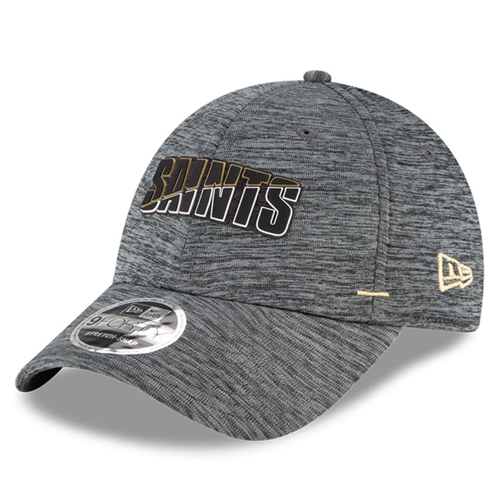 New Era Caps New Orleans Saints New Era NFL 2020 Summer Sideline 9FORTY Snapback Curve Hat - Heather