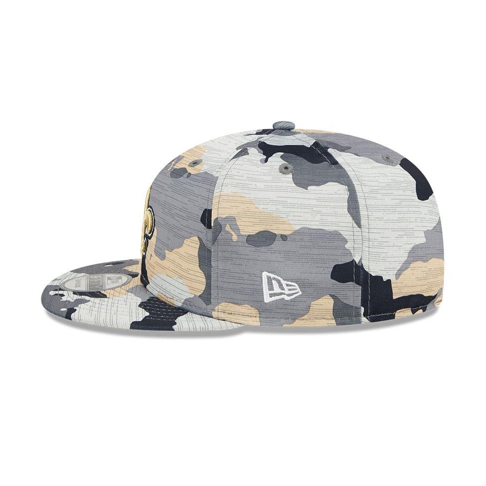New Era Caps New Orleans Saints New Era NFL 22 Training Camp 9FIFTY Snapback Hat - Camo