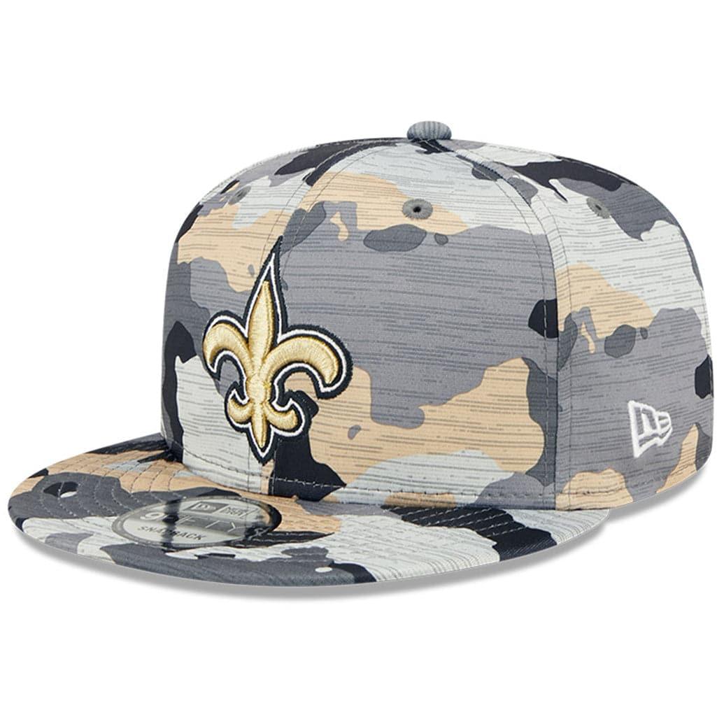 New Era Caps New Orleans Saints New Era NFL 22 Training Camp 9FIFTY Snapback Hat - Camo