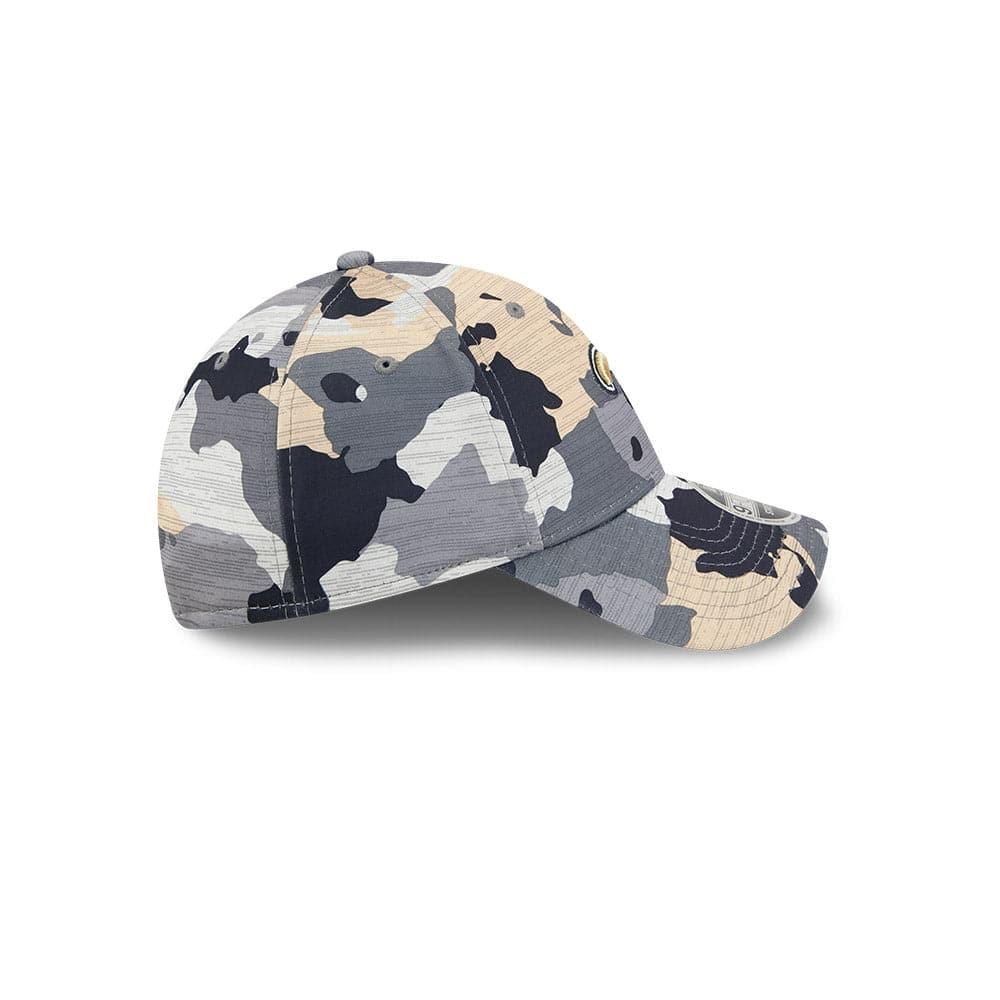 New Era Caps New Orleans Saints New Era NFL 22 Training Camp 9FORTY Stretch Snap Hat - Camo