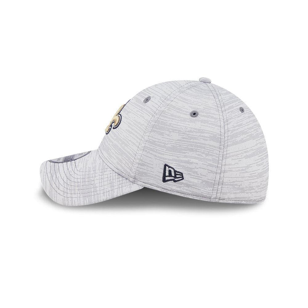 New Era Caps New Orleans Saints New Era NFL 22 Training Camp Coach 39THIRTY Stretch Fit Hat - Grey