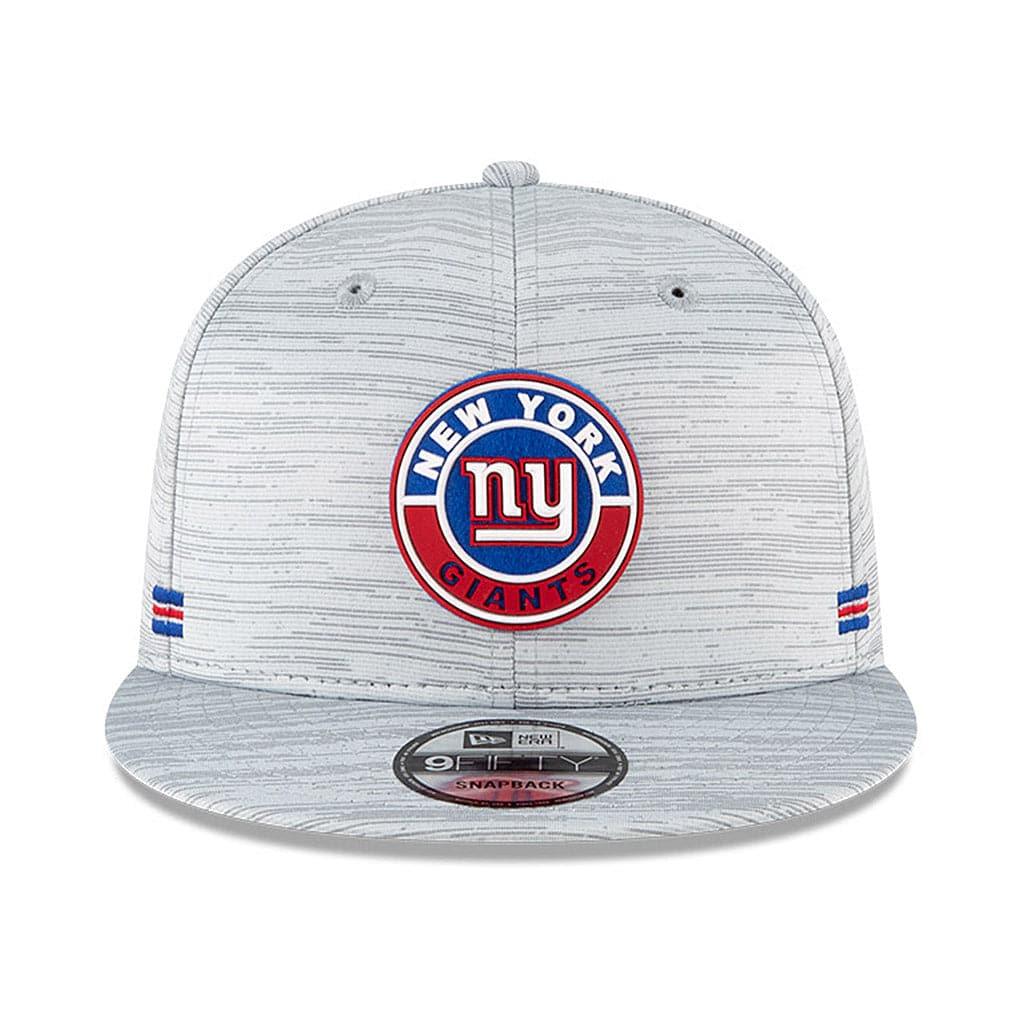 New Era Caps New York Giants New Era NFL 2020 Sideline 9FIFTY Snapback Hat - Grey