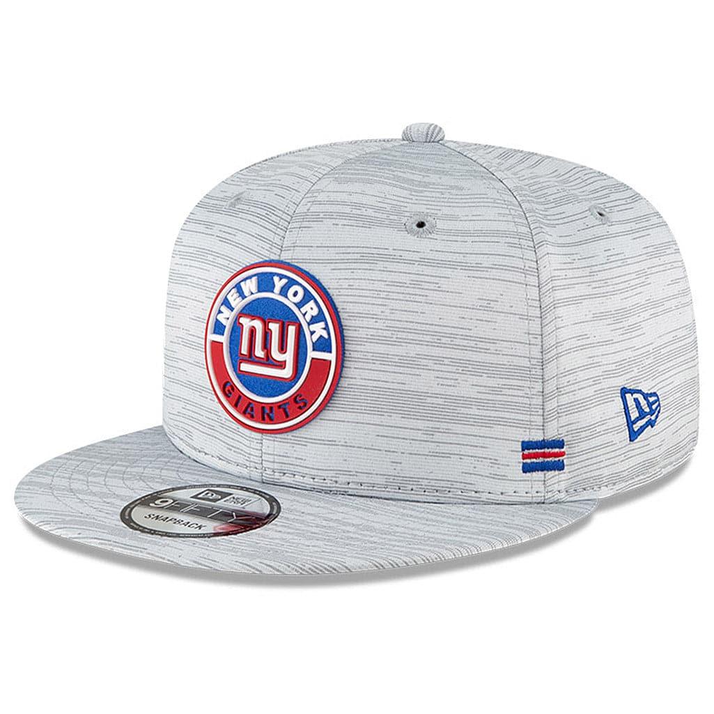 New Era Caps New York Giants New Era NFL 2020 Sideline 9FIFTY Snapback Hat - Grey