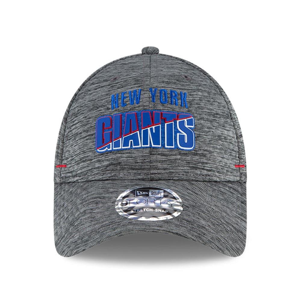 New Era Caps New York Giants New Era NFL 2020 Summer Sideline 9FORTY Snapback Curve Hat - Heather