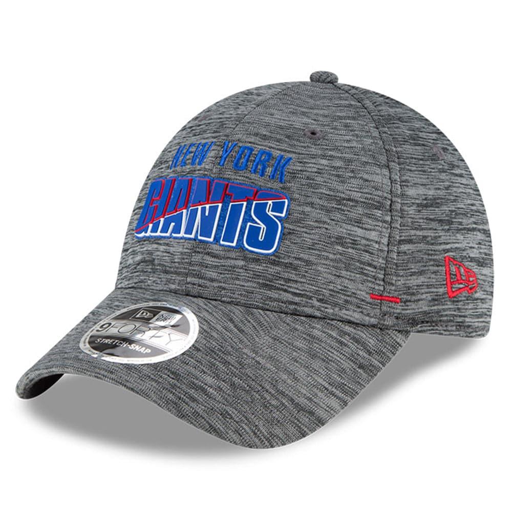 New Era Caps New York Giants New Era NFL 2020 Summer Sideline 9FORTY Snapback Curve Hat - Heather