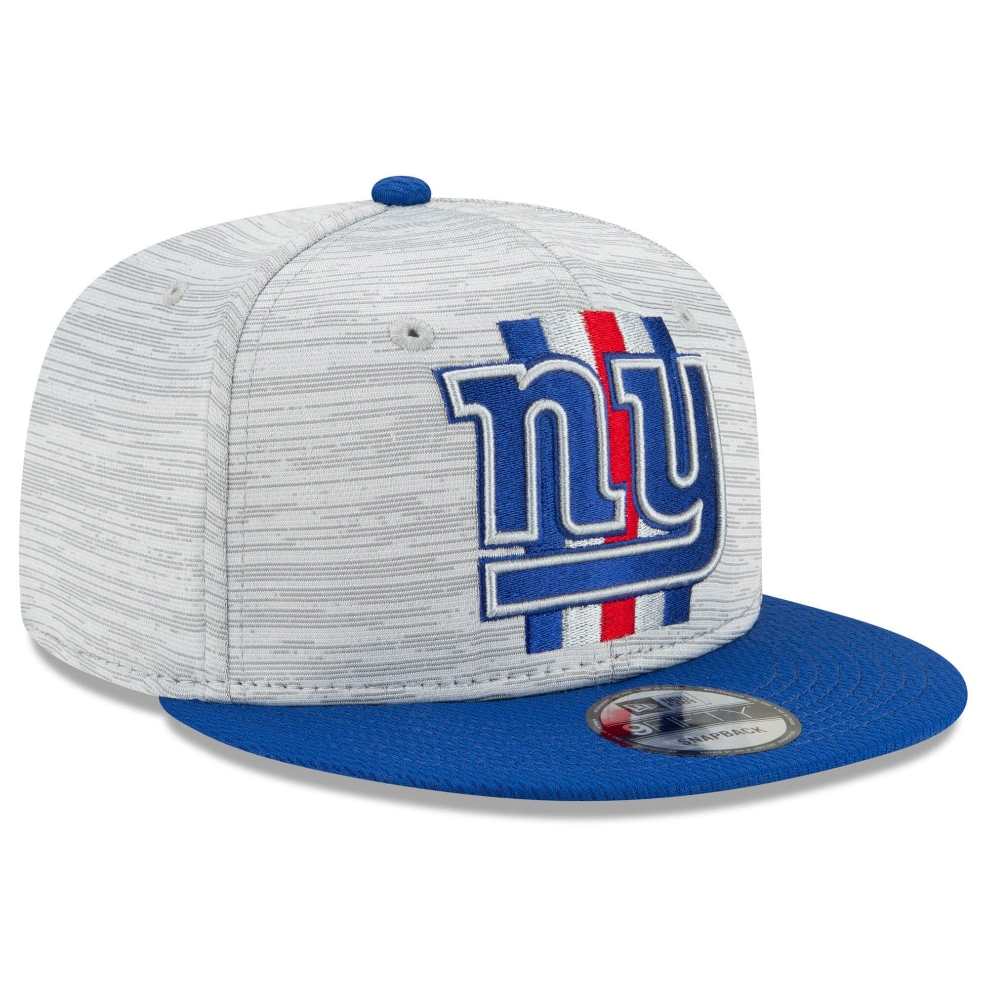 New Era Caps New York Giants New Era NFL 2021 Training Camp 9FIFTY Snapback Hat - Grey