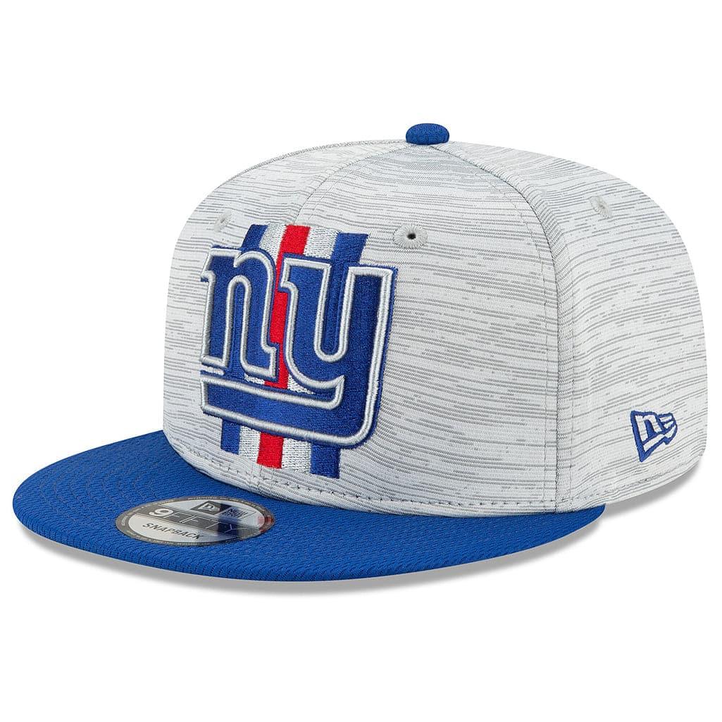 New Era Caps New York Giants New Era NFL 2021 Training Camp 9FIFTY Snapback Hat - Grey
