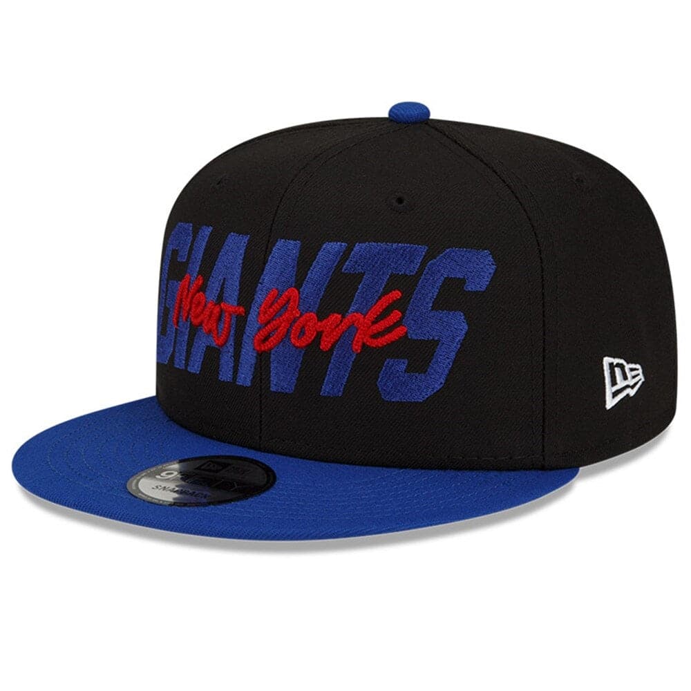New Era Caps New York Giants New Era NFL 2022 Draft On-Stage 9FIFTY Snapback Hat - Black