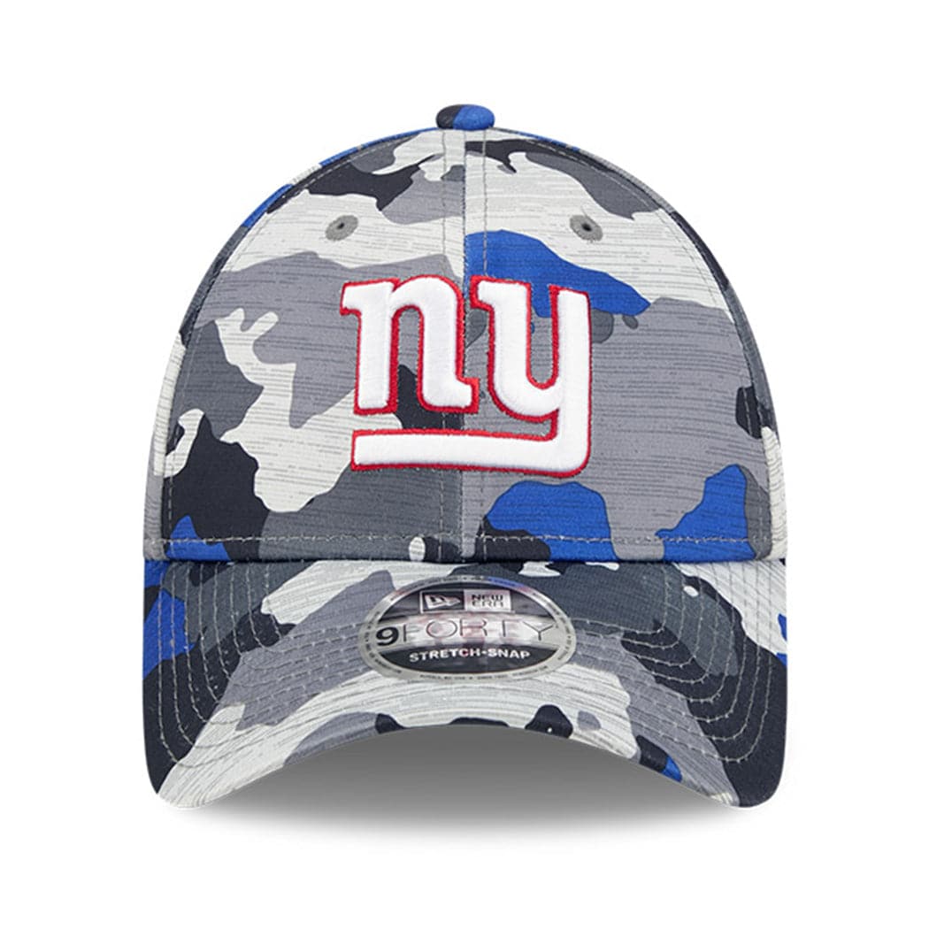 New Era Caps New York Giants New Era NFL 22 Training Camp 9FORTY Stretch Snap Hat - Camo
