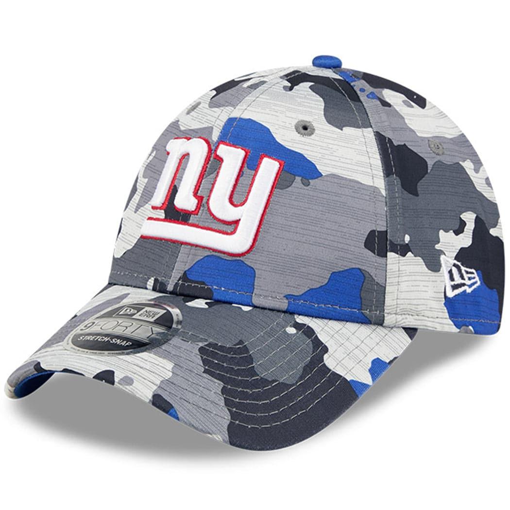 New Era Caps New York Giants New Era NFL 22 Training Camp 9FORTY Stretch Snap Hat - Camo