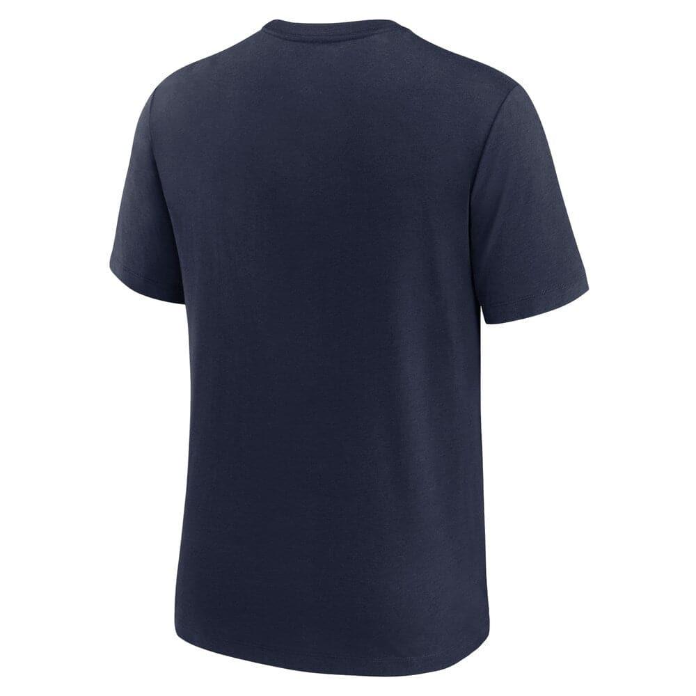 Nike T-Shirts New York Giants Nike NFL Historic Logo Tri-Blend T-Shirt - Navy