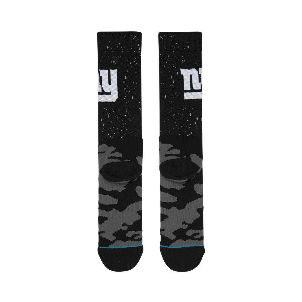 Stance Socks Large (9-12 US) New York Giants Stance NFL Reflective Crew Socks - Black