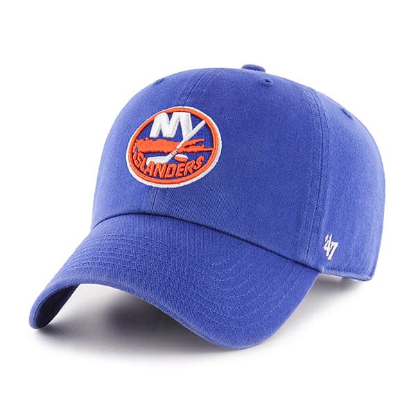 47 Brand Caps New York Islanders ‘47 NHL Team Clean Up Strapback Hat - Blue
