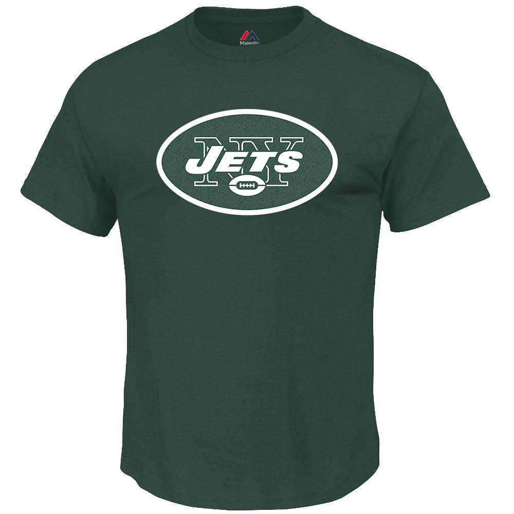 Majestic Athletic T-Shirts New York Jets Majestic NFL Critical Victory T-Shirt - Green