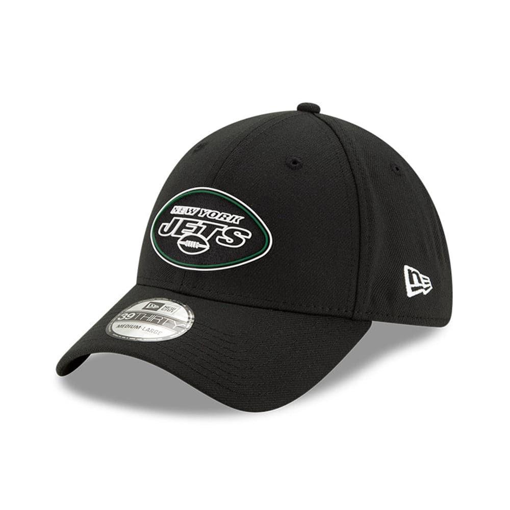 New Era Caps New York Jets New Era NFL 2020 Draft 39THIRTY Flex Fit Curve Hat - Black