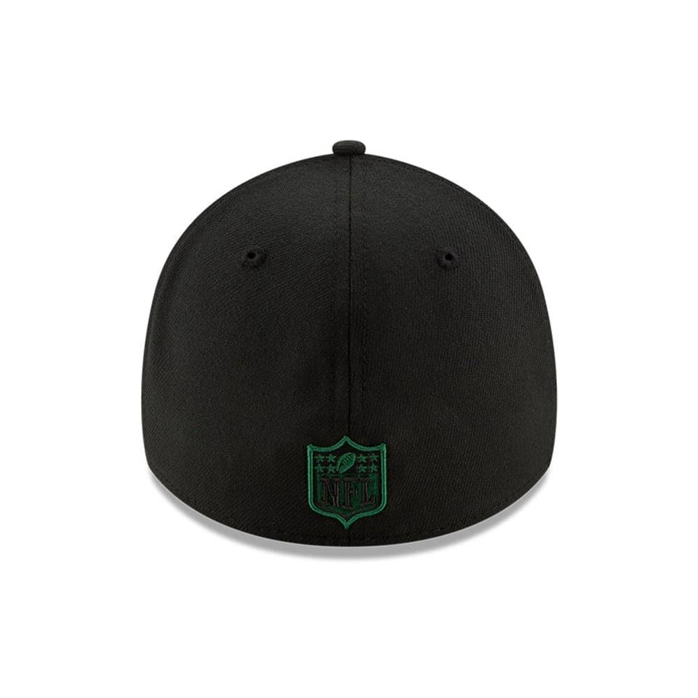 New Era Caps New York Jets New Era NFL 2020 Draft 39THIRTY Flex Fit Curve Hat - Black