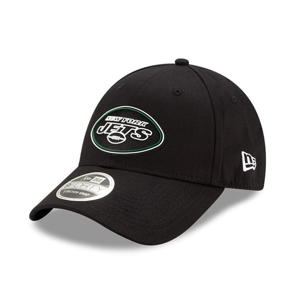 New Era Caps New York Jets New Era NFL 2020 Draft 9FORTY Stretch Snapback Curve Hat - Black