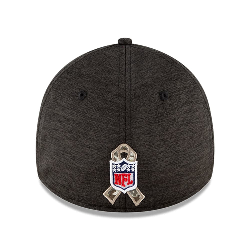 New Era Caps New York Jets New Era NFL 2020 Sideline 39THIRTY Flex Fit Curve Hat - Black