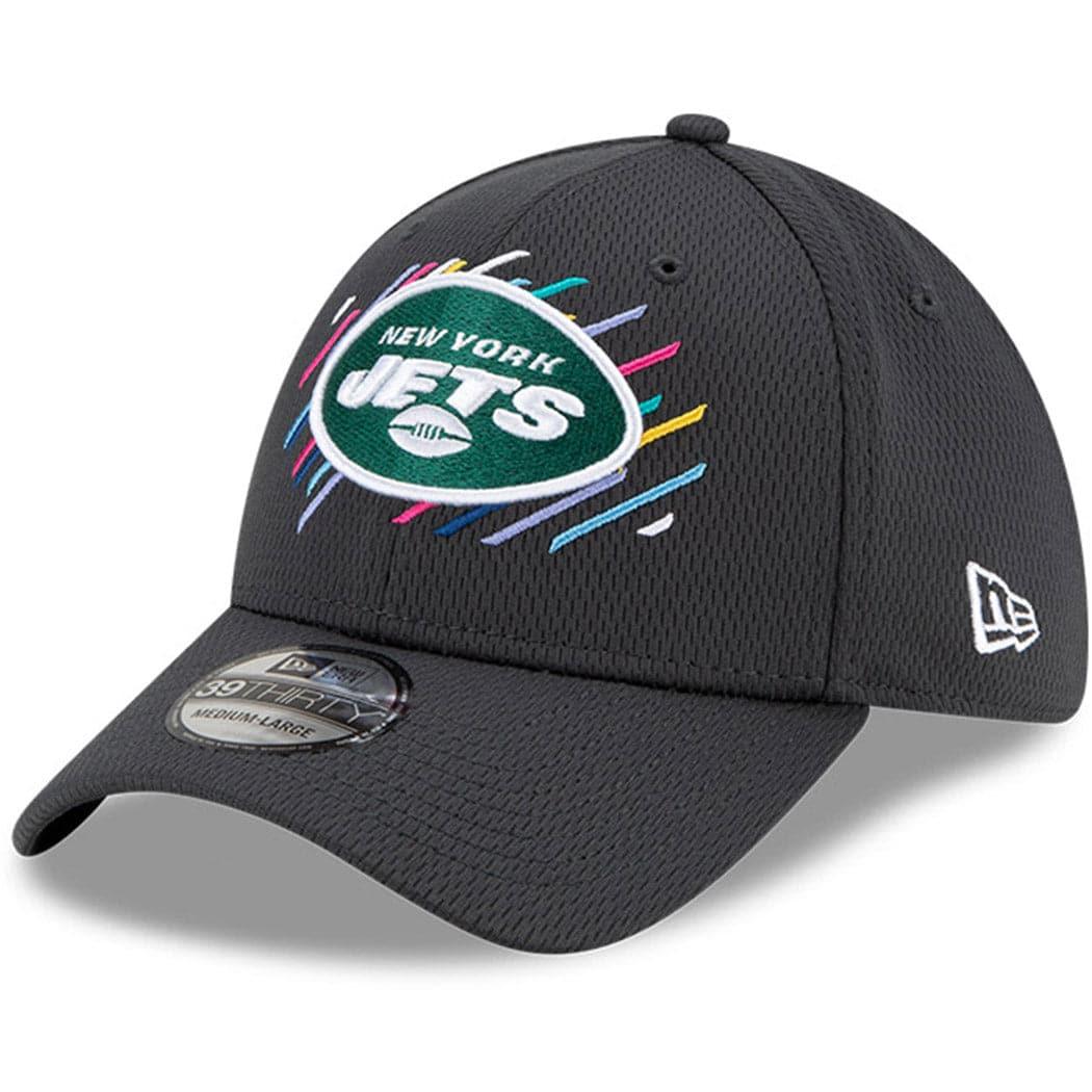 New Era Caps New York Jets New Era NFL 2021 Crucial Catch 39THIRTY Flex Fit Hat - Steel