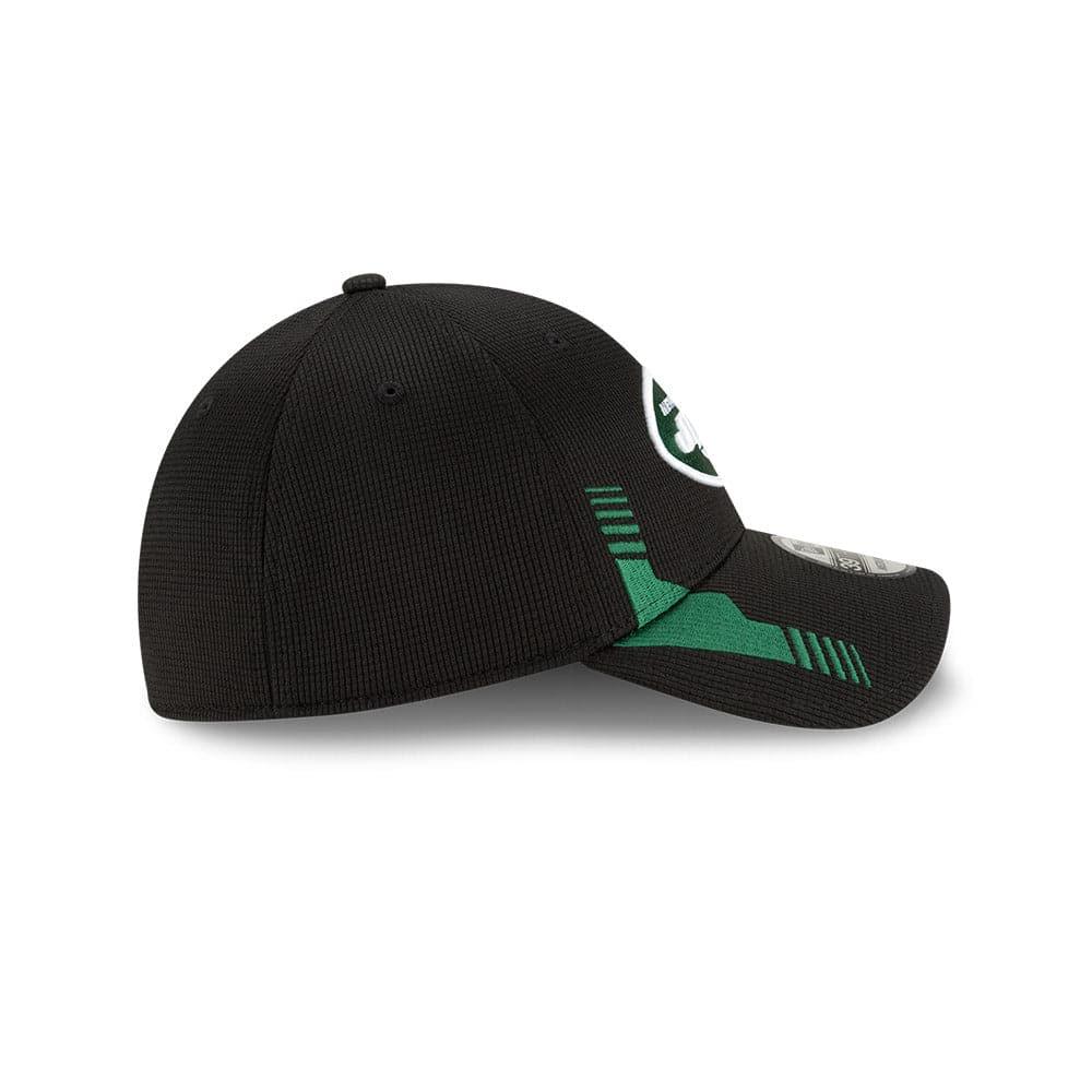 New Era Caps New York Jets New Era NFL 2021 Sideline Home 39THIRTY Flex Fit Hat - Black