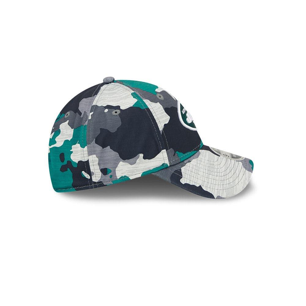 New Era Caps New York Jets New Era NFL 22 Training Camp 9FORTY Stretch Snap Hat - Camo