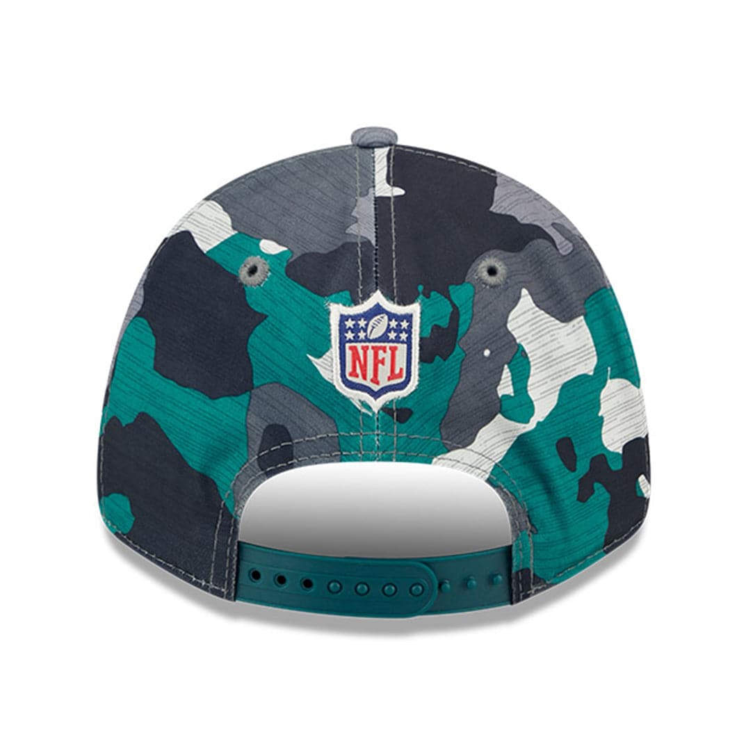 New Era Caps New York Jets New Era NFL 22 Training Camp 9FORTY Stretch Snap Hat - Camo