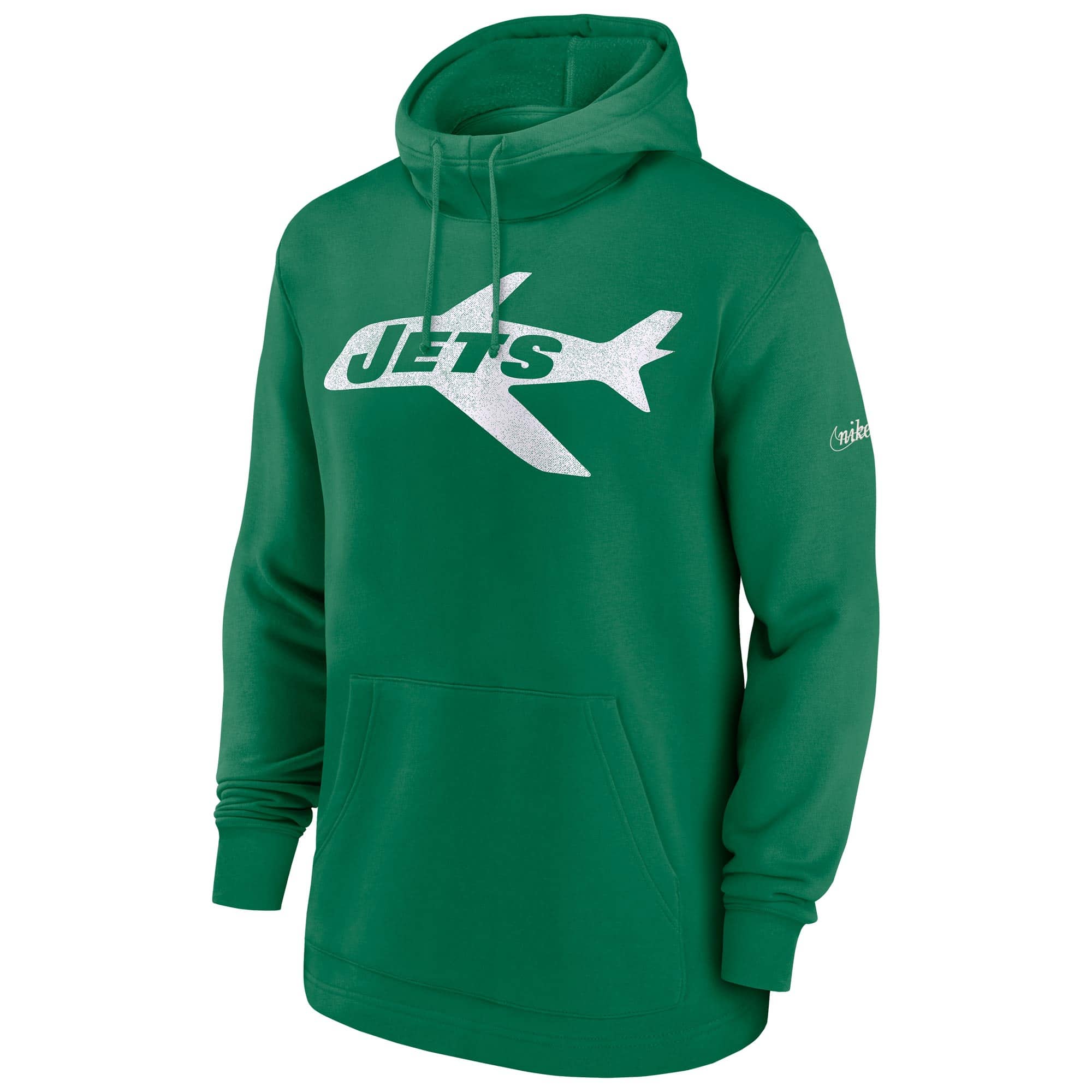 Nike Jumpers New York Jets Nike NFL Historic Fleece Hoodie Jumper - Green