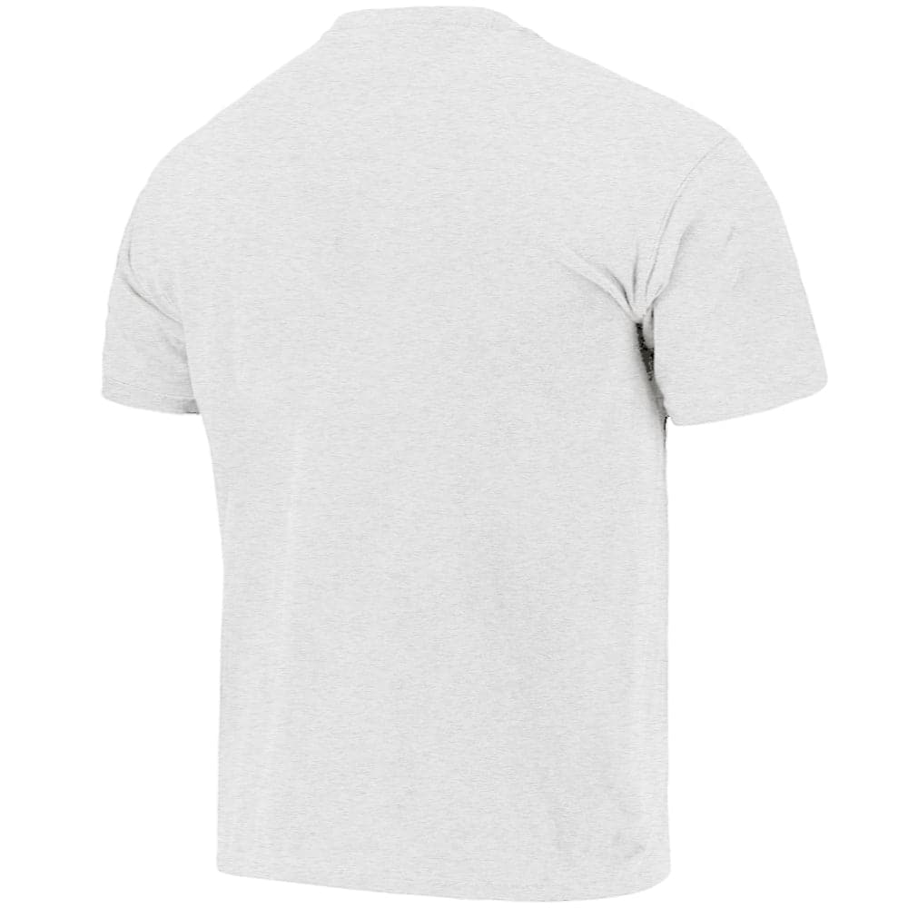 Mitchell And Ness T-Shirts New York Knicks Mitchell & Ness NBA Brush Off Vintage T-Shirt - White Marle