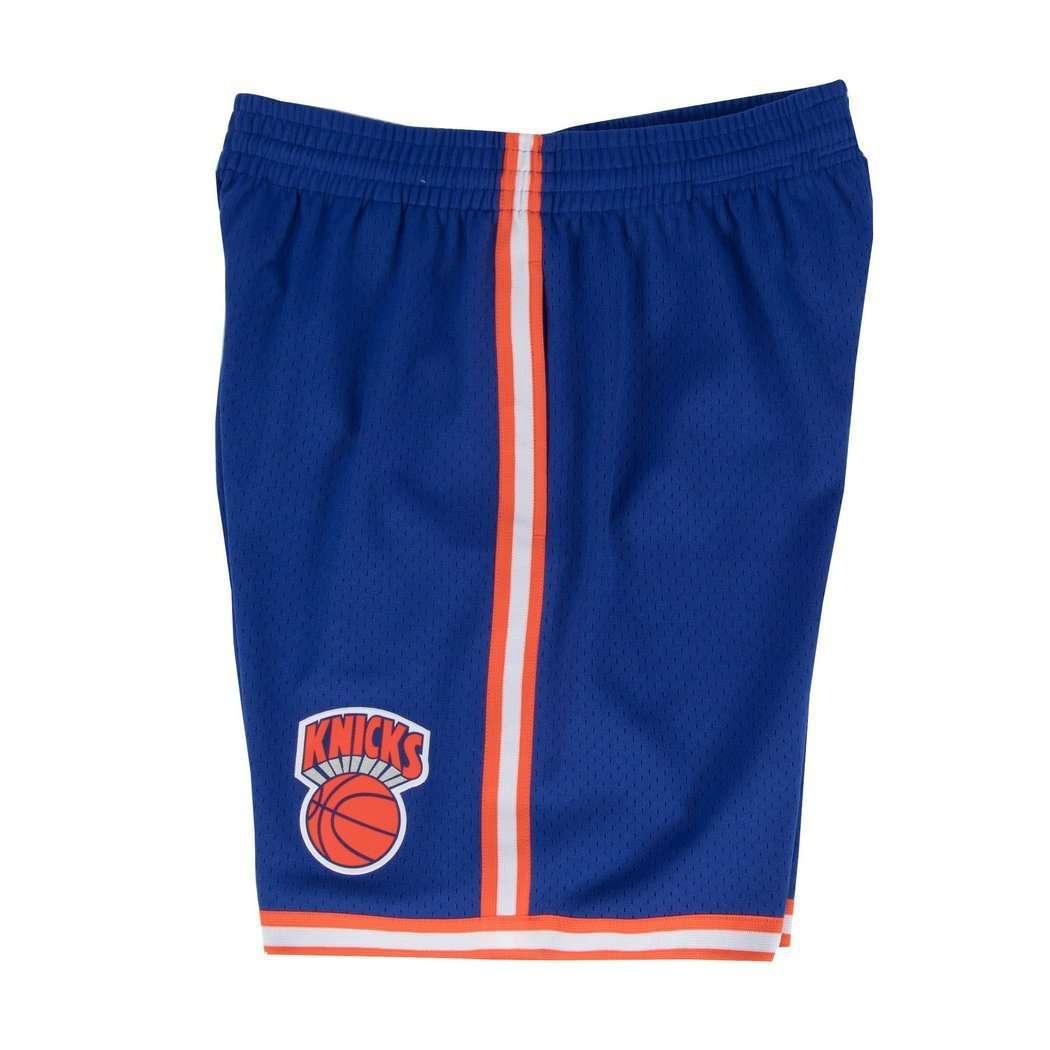 Mitchell And Ness Shorts New York Knicks Mitchell & Ness NBA Swingman Shorts - Blue
