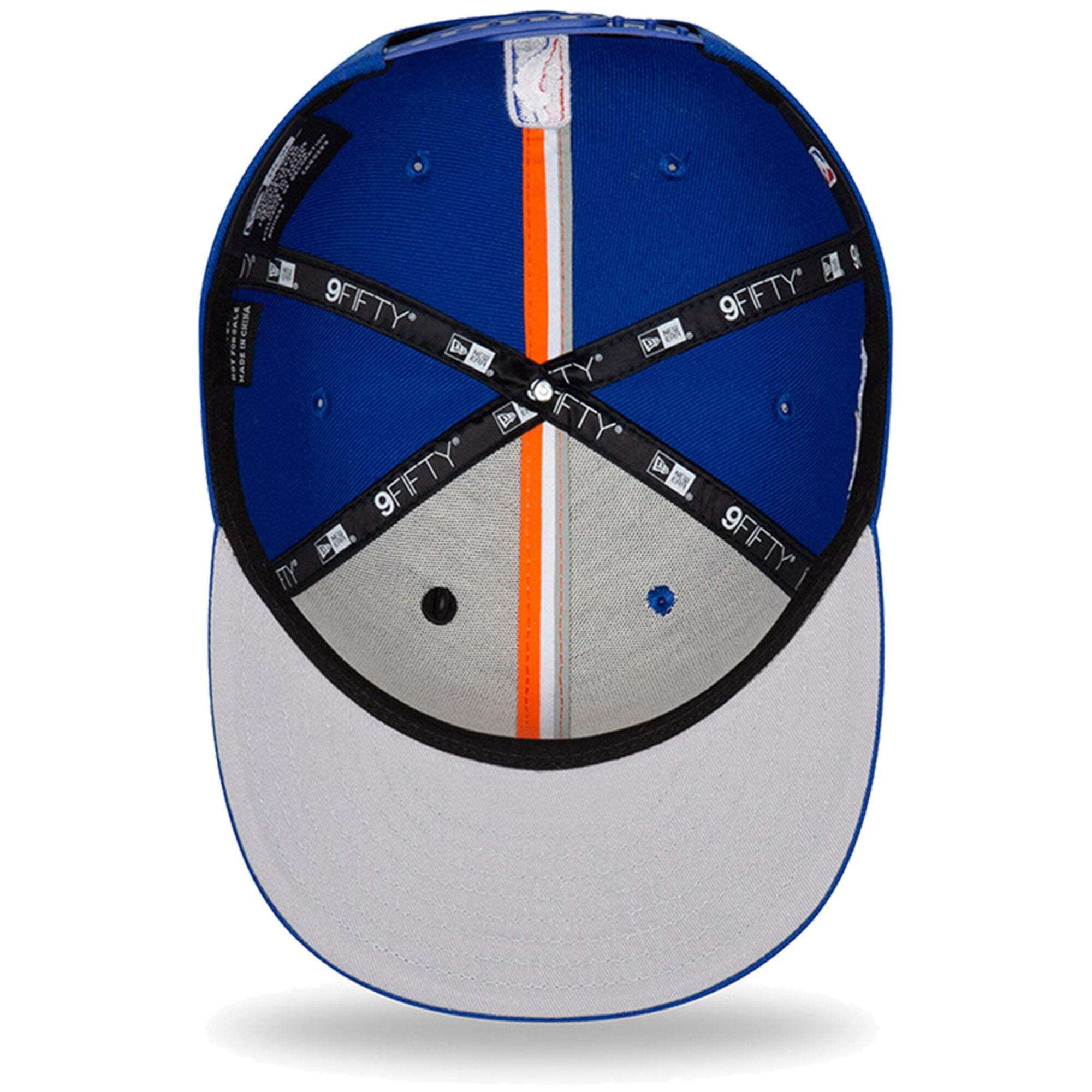New Era Caps New York Knicks New Era 2019 NBA Draft 9FIFTY Snapback Hat - Blue