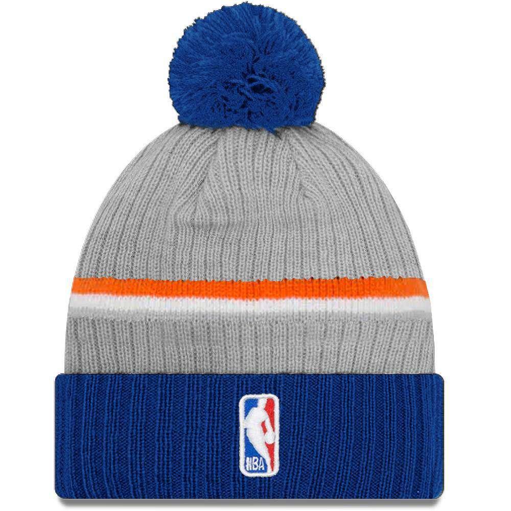 New Era Beanies New York Knicks New Era 2019 NBA Draft Knit Beanie - Heather
