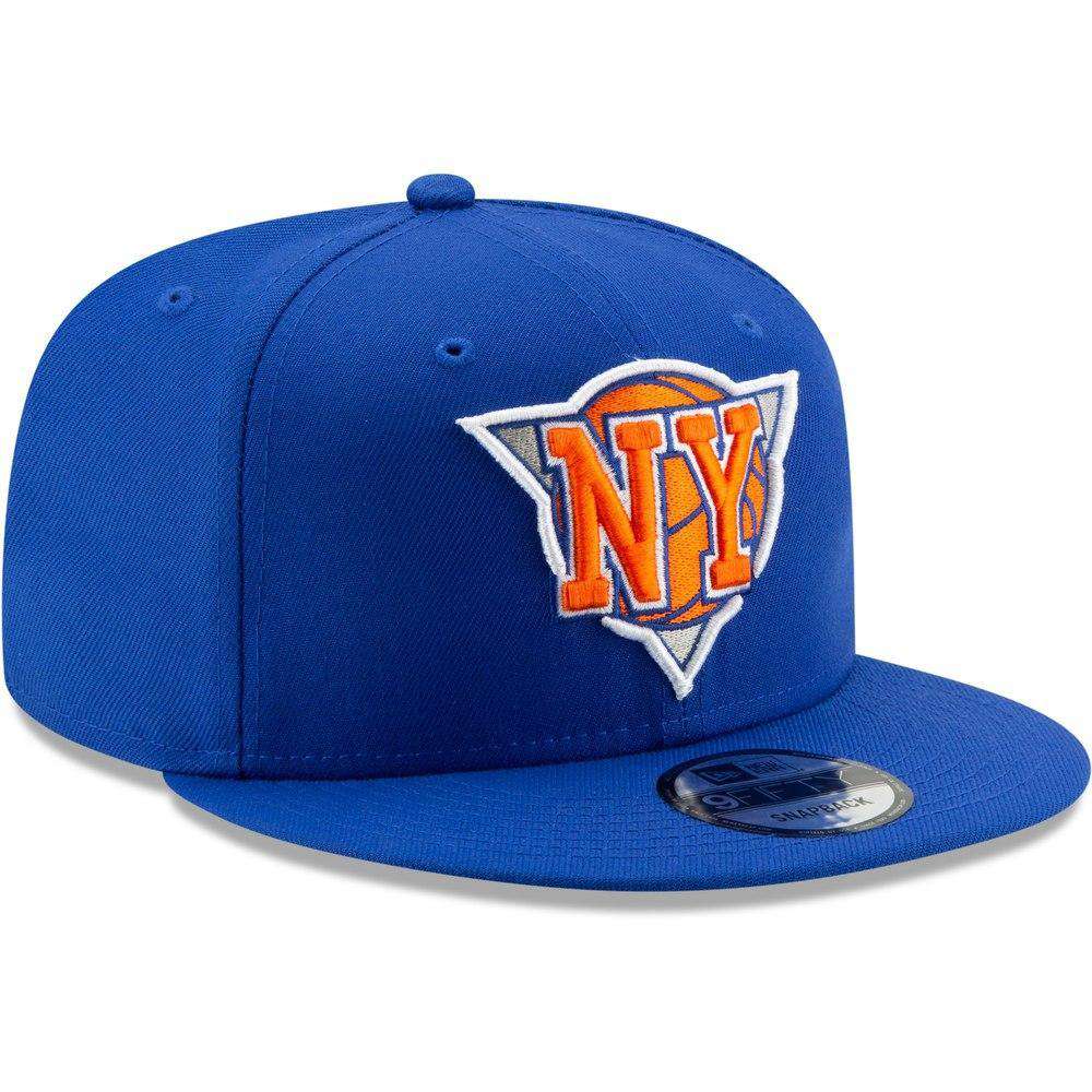 New Era Caps New York Knicks New Era NBA 2019 Back Half 9FIFTY Snapback Hat – Blue