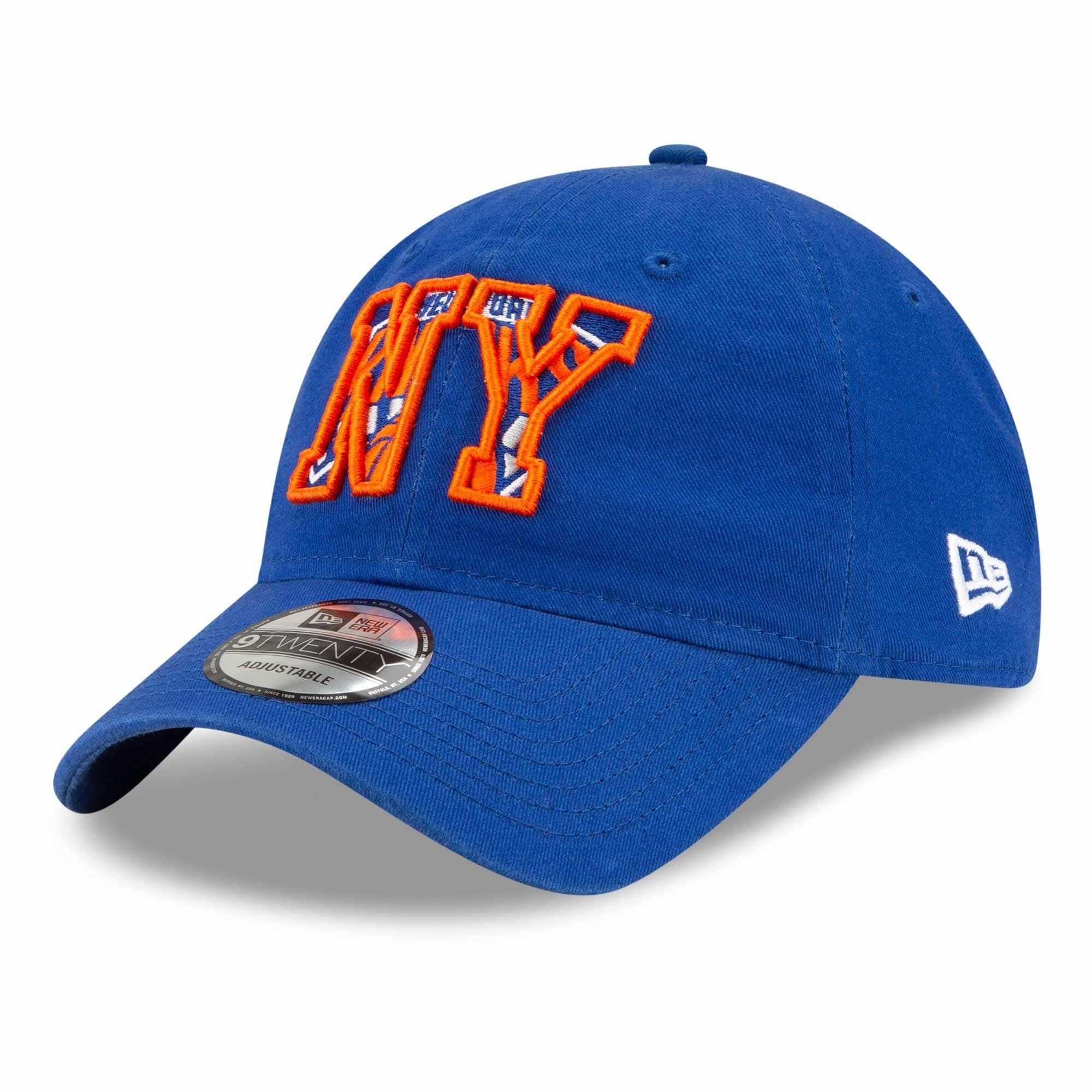 New Era Caps New York Knicks New Era NBA 2021 Draft 9TWENTY Strapback Hat - Blue