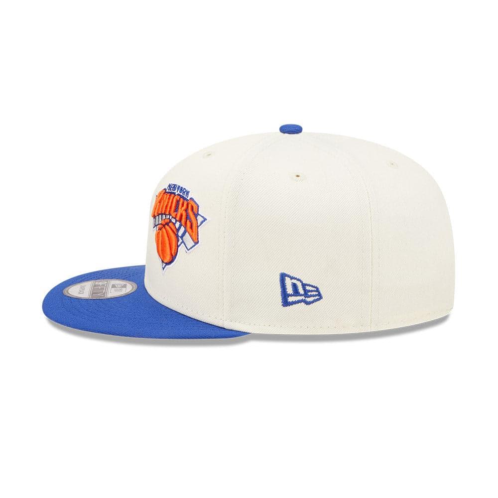 New Era Caps New York Knicks New Era NBA 2022 Draft 9FIFTY Snapback Hat - Cream