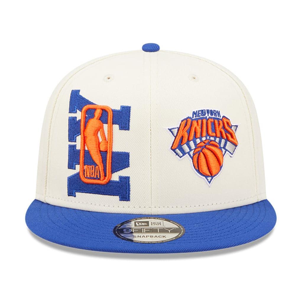 New Era Caps New York Knicks New Era NBA 2022 Draft 9FIFTY Snapback Hat - Cream