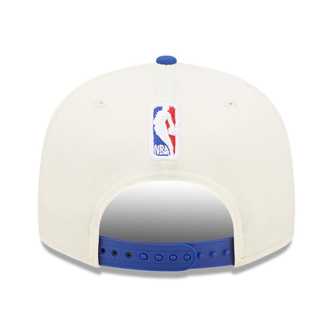 New Era Caps New York Knicks New Era NBA 2022 Draft 9FIFTY Snapback Hat - Cream