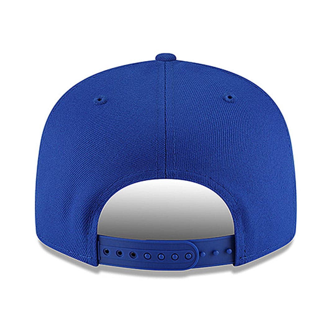 New Era Caps New York Knicks New Era NBA 21-22 Back Half 9FIFTY Snapback Hat - Blue