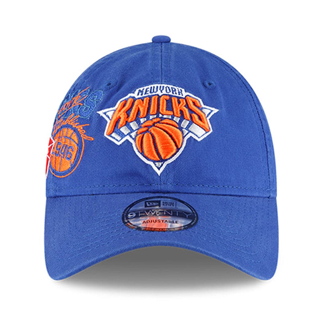New Era Caps New York Knicks New Era NBA 21-22 Back Half 9TWENTY Hat - Blue
