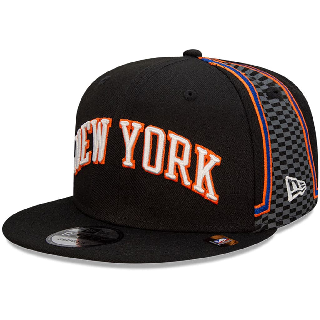 New Era Caps New York Knicks New Era NBA 21-22 City Edition 9FIFTY Snapback Hat - Black
