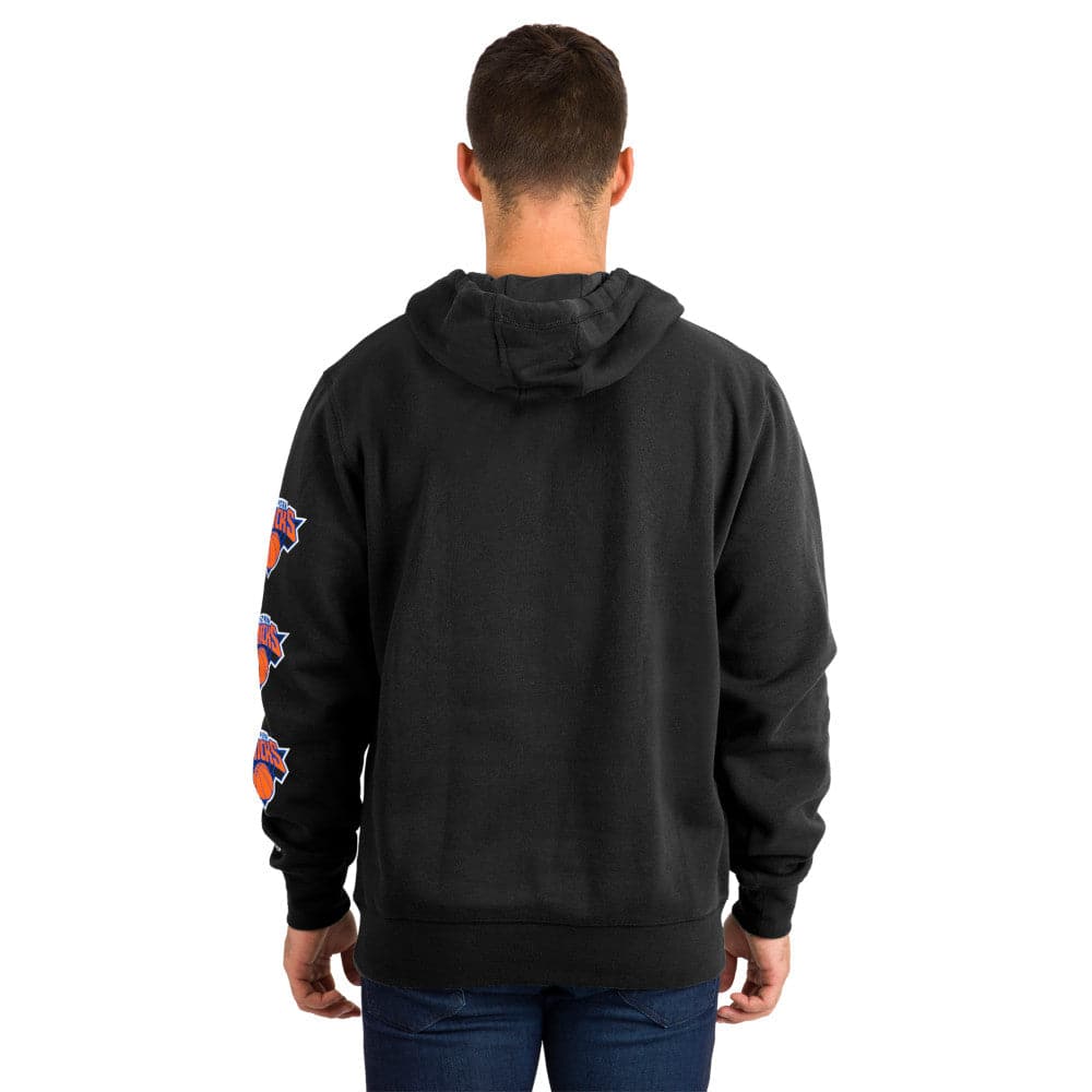 New Era Jumpers New York Knicks New Era NBA 22-23 City Edition Hoodie Jumper - Black