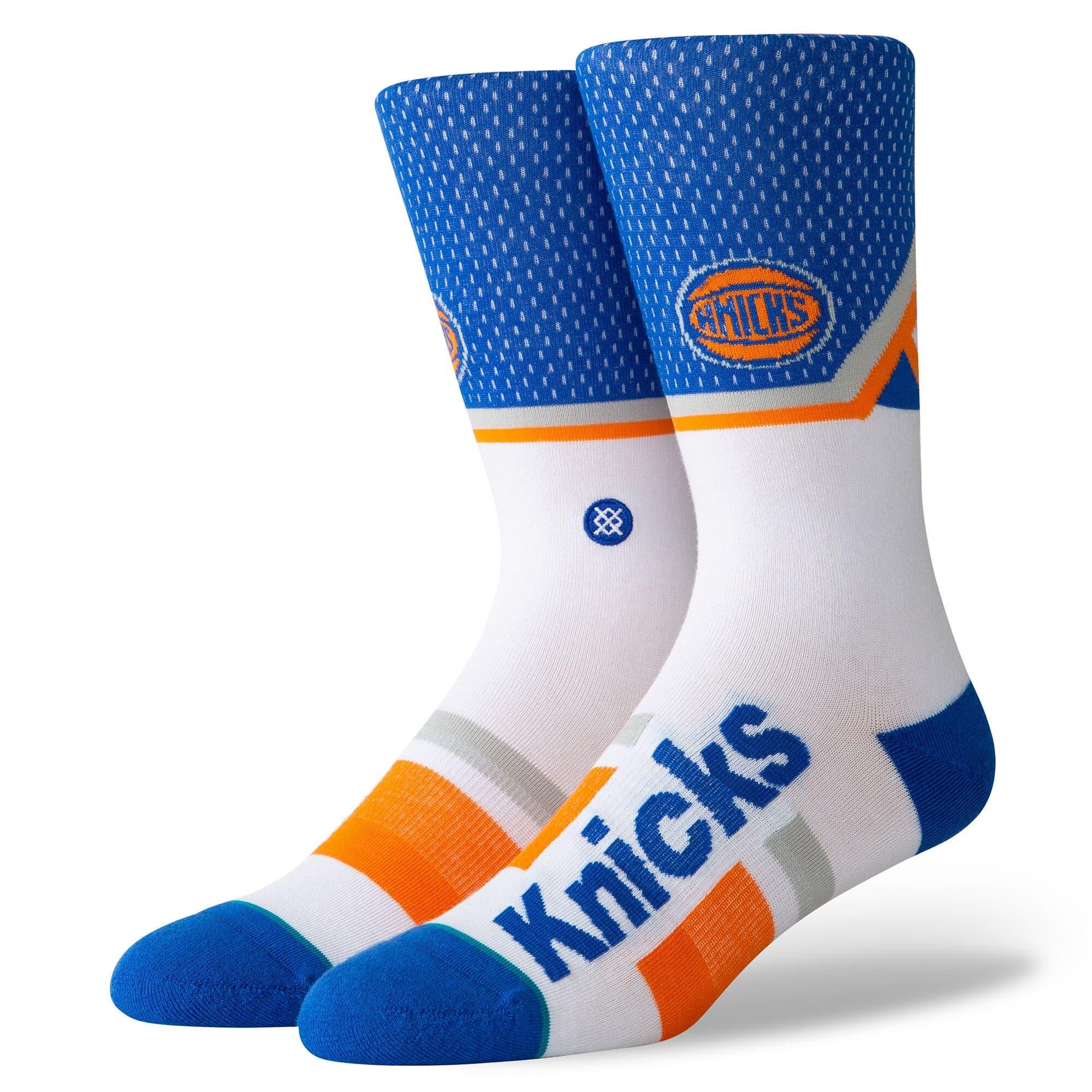 Stance Socks New York Knicks Stance NBA Shortcut Crew Socks - Blue