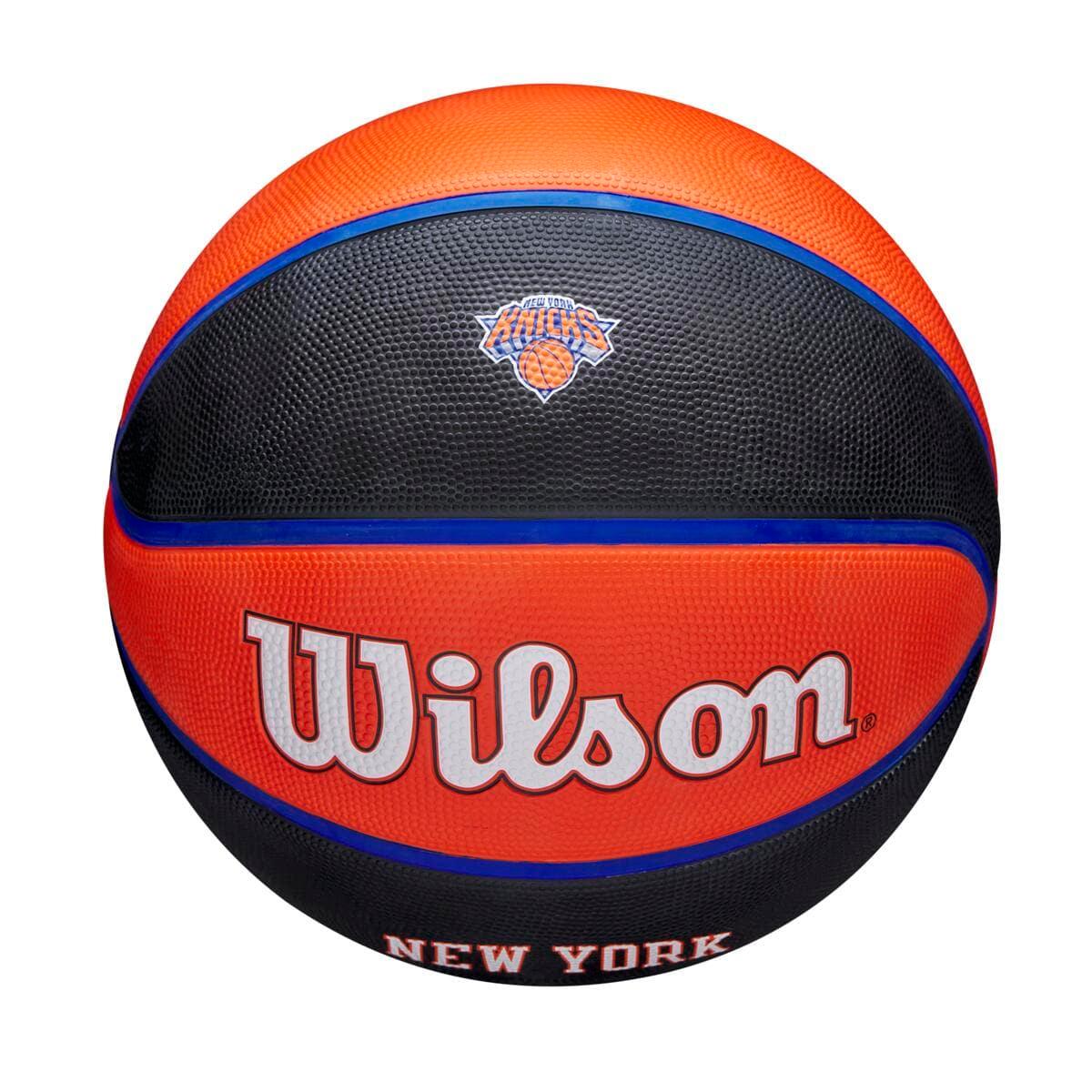 Wilson Sporting Goods Balls New York Knicks Wilson NBA 21-22 City Edition Full Size Basketball Ball - Size 7