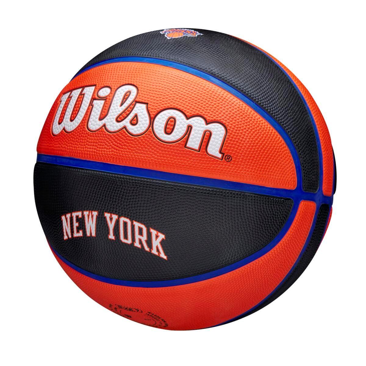 Wilson Sporting Goods Balls New York Knicks Wilson NBA 21-22 City Edition Full Size Basketball Ball - Size 7