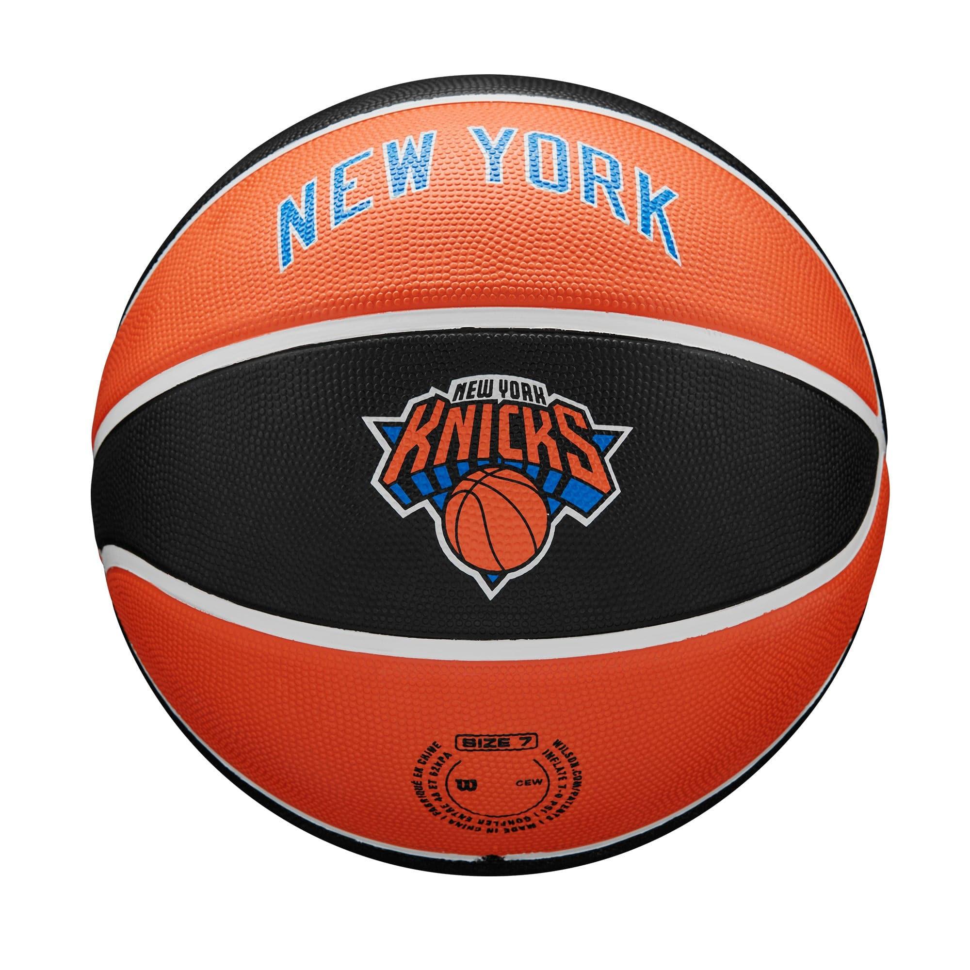 Wilson Sporting Goods Balls New York Knicks Wilson NBA 22-23 City Edition All Surface Basketball Ball