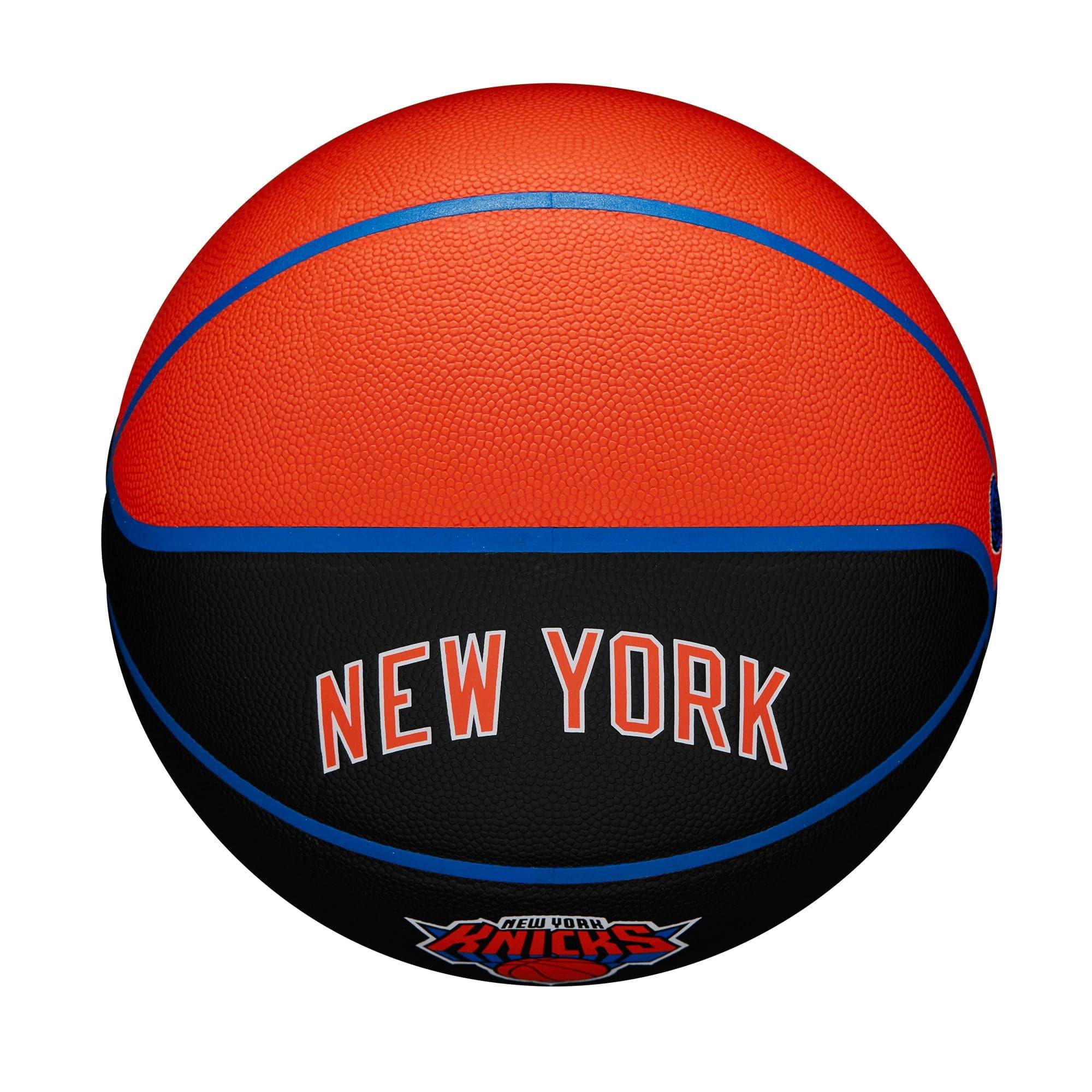 Wilson Sporting Goods Balls New York Knicks Wilson NBA 22-23 City Edition Collectors Basketball Ball
