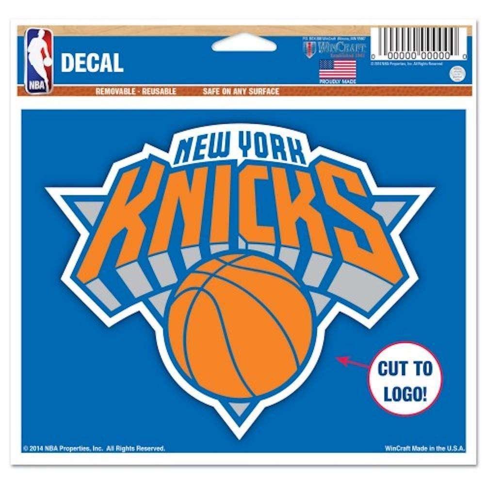 Wincraft Accessories New York Knicks Wincraft NBA Multi-Use 4.5" x 5.75" Decal