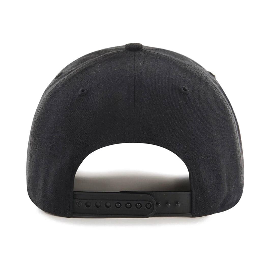 47 Brand Caps New York Mets ‘47 MLB Cooperstown MVP DP Pre-Curved Snapback Hat - Black