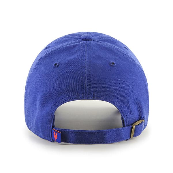 47 Brand Caps New York Mets '47 MLB Team Clean Up Strapback Hat - Blue