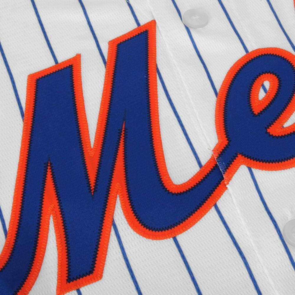 Majestic Athletic Jerseys New York Mets Majestic MLB AC Cool Base Replica Jersey - White